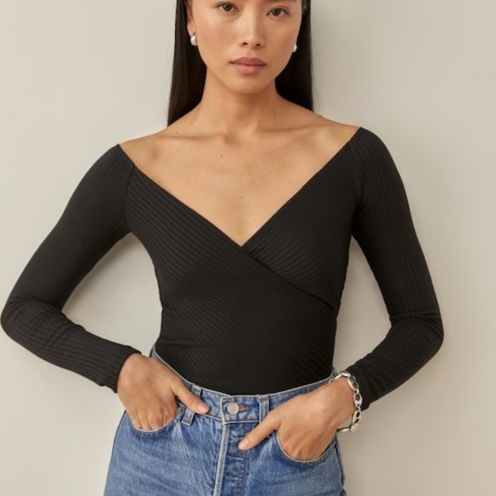 Reformation Minnie Knit Top